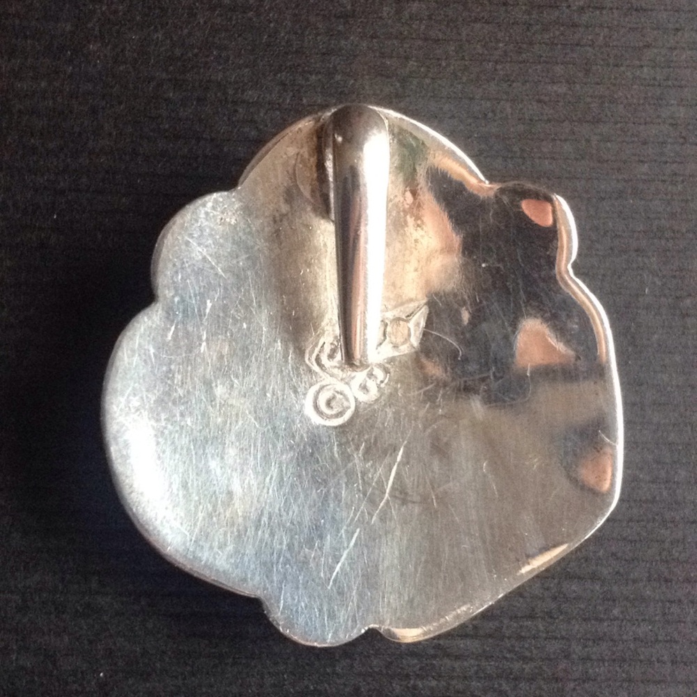 Multi-stone Turquoise Pendant/Slide - Picture 3 of 5